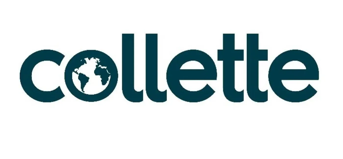 Logo with the word 'collecte' and a globe inside the letter 'o' representing Earth.
