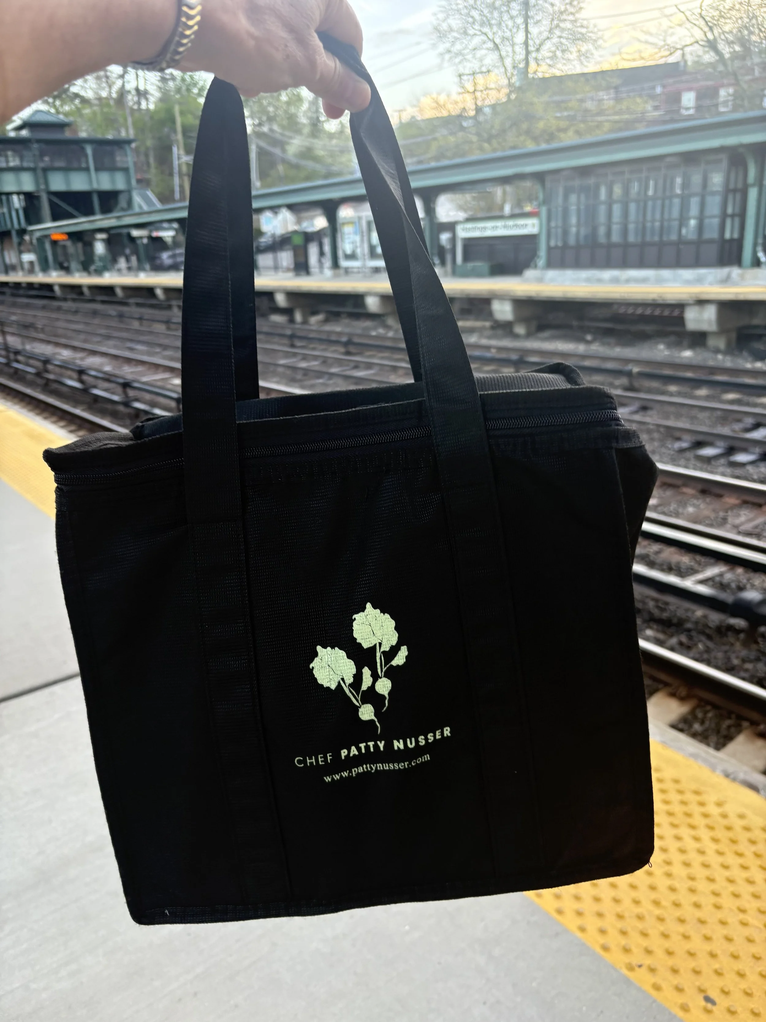 the Chef Patty Nusser Sustainable Delivery Bag