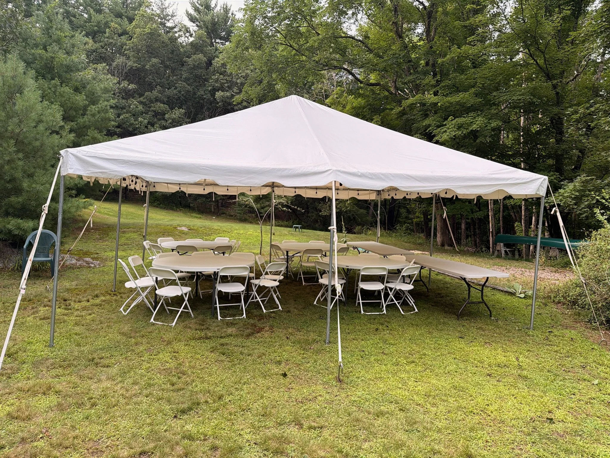 Hatter's House Party Frame Tent Package - Seating for 32 Guests