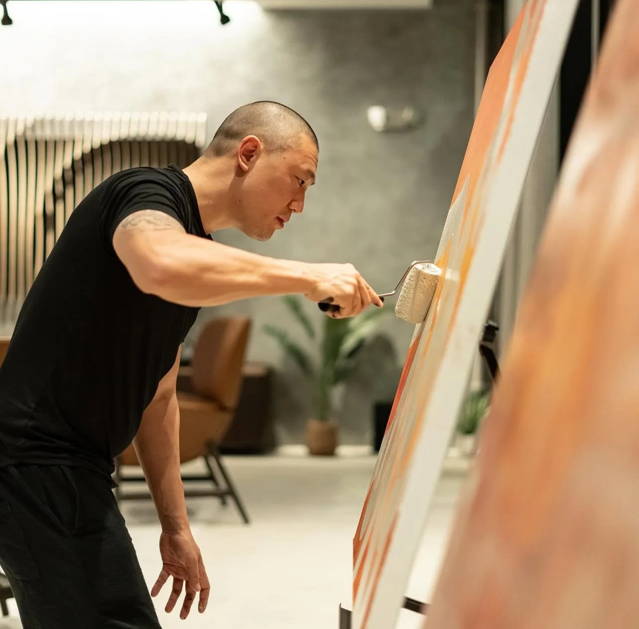 Noah's Live Painting