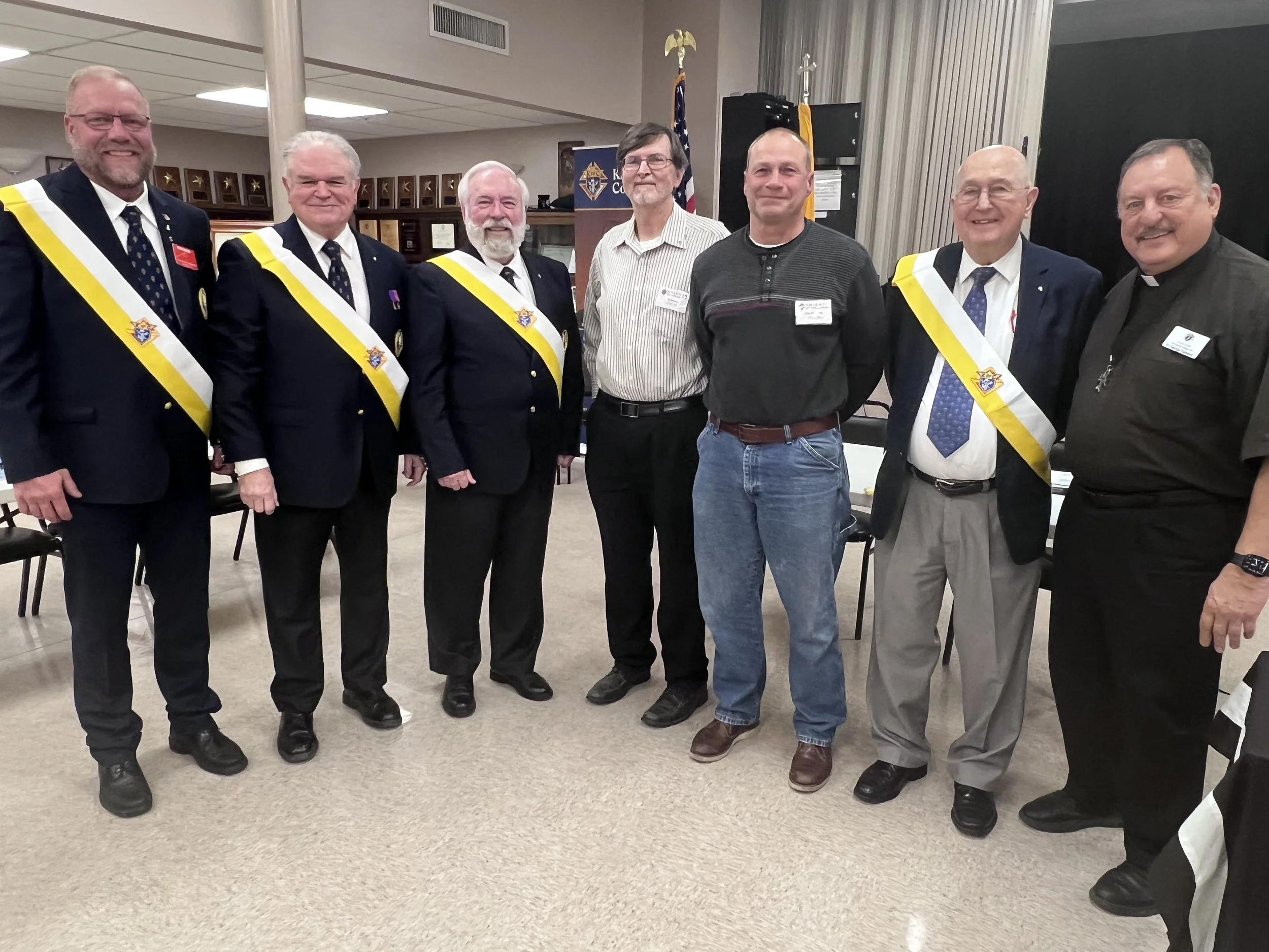 Congratulations to our Two Newest Brother Knights 