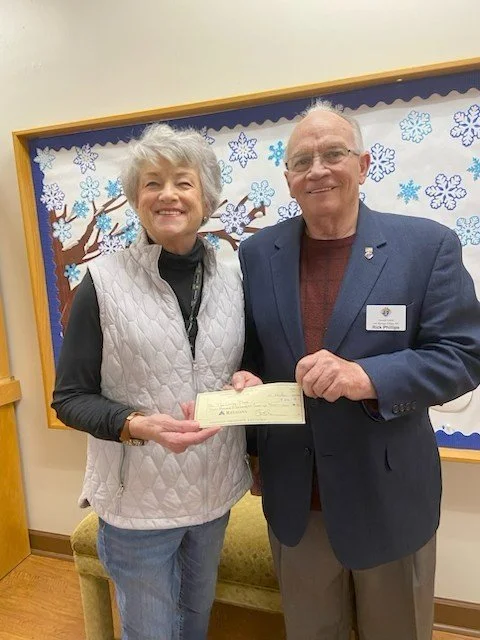 Check Presentation to The Caring Place