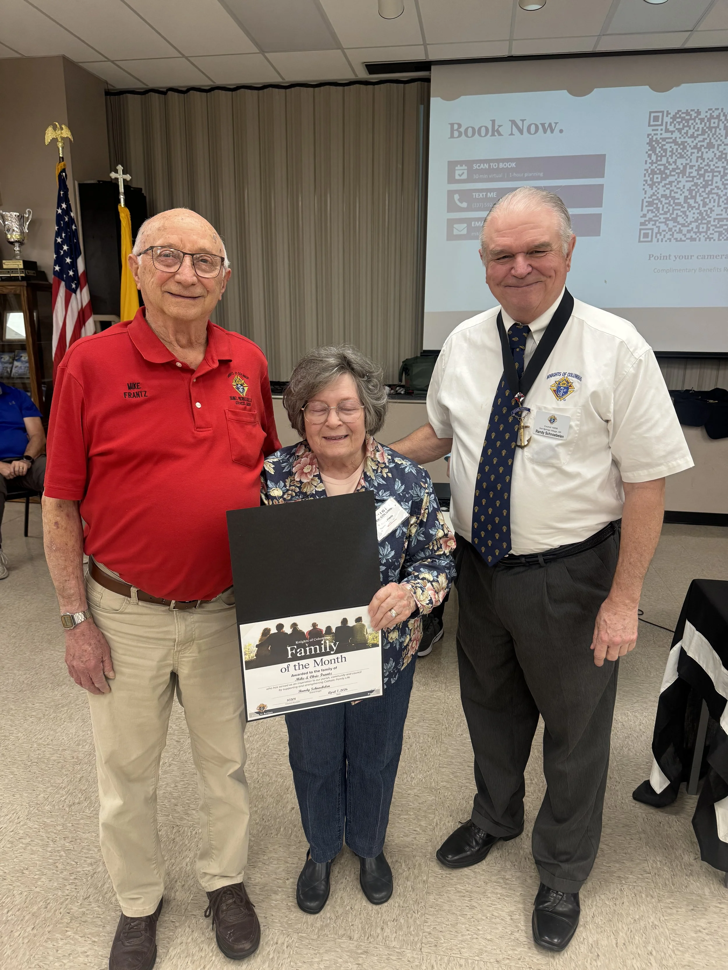April Family of the Month 2026 Mike and Chris Frantz (Copy)