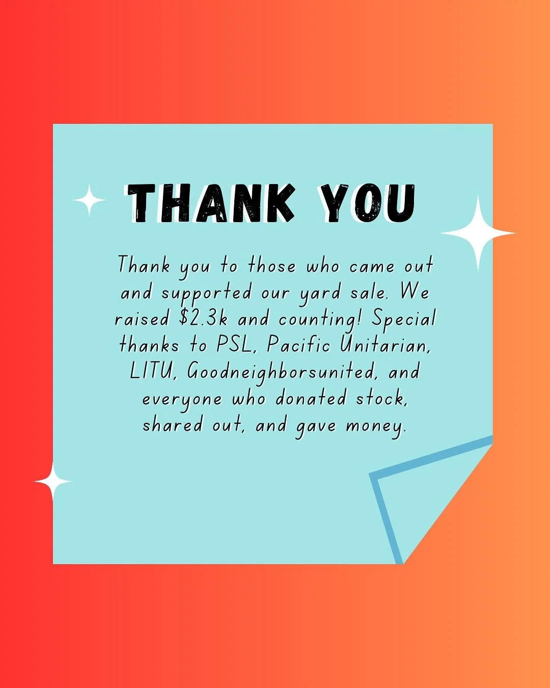 Our yard sale was a success! Thank you to those who came out and supported. The funding is going towards setting up our ghost vendor website, allowing vendors to safely sell. 
Thank you to @aquiparalacomunidad @siempreunidosla @southbayforward @south
