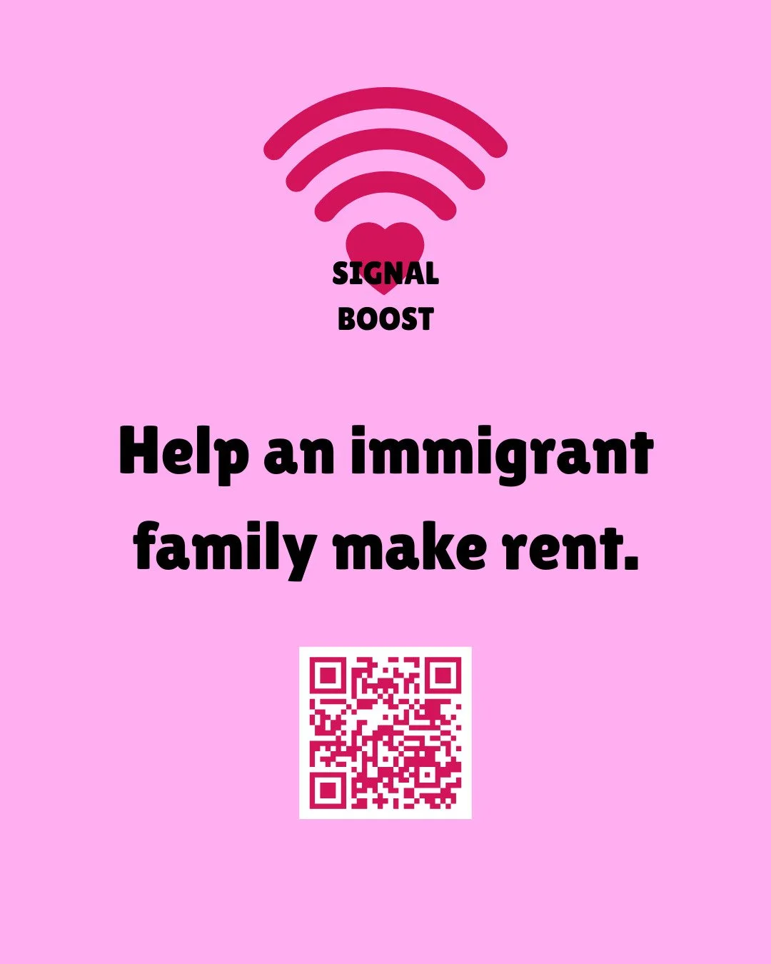 Signal boost: A family in our community has been threatened with eviction for not paying rent. But how can they pay, when ICE threatens their livelihood? Spread the word and donate to help them stay safe and housed: https://gofund.me/fe19ea06f.