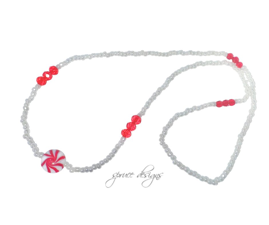 Peppermint Sparkle Necklace