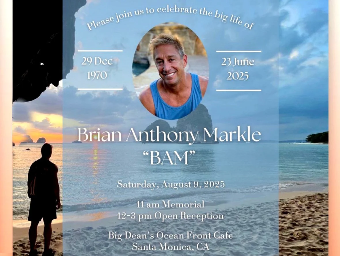 Brian Anthony Markle Celebration of Life