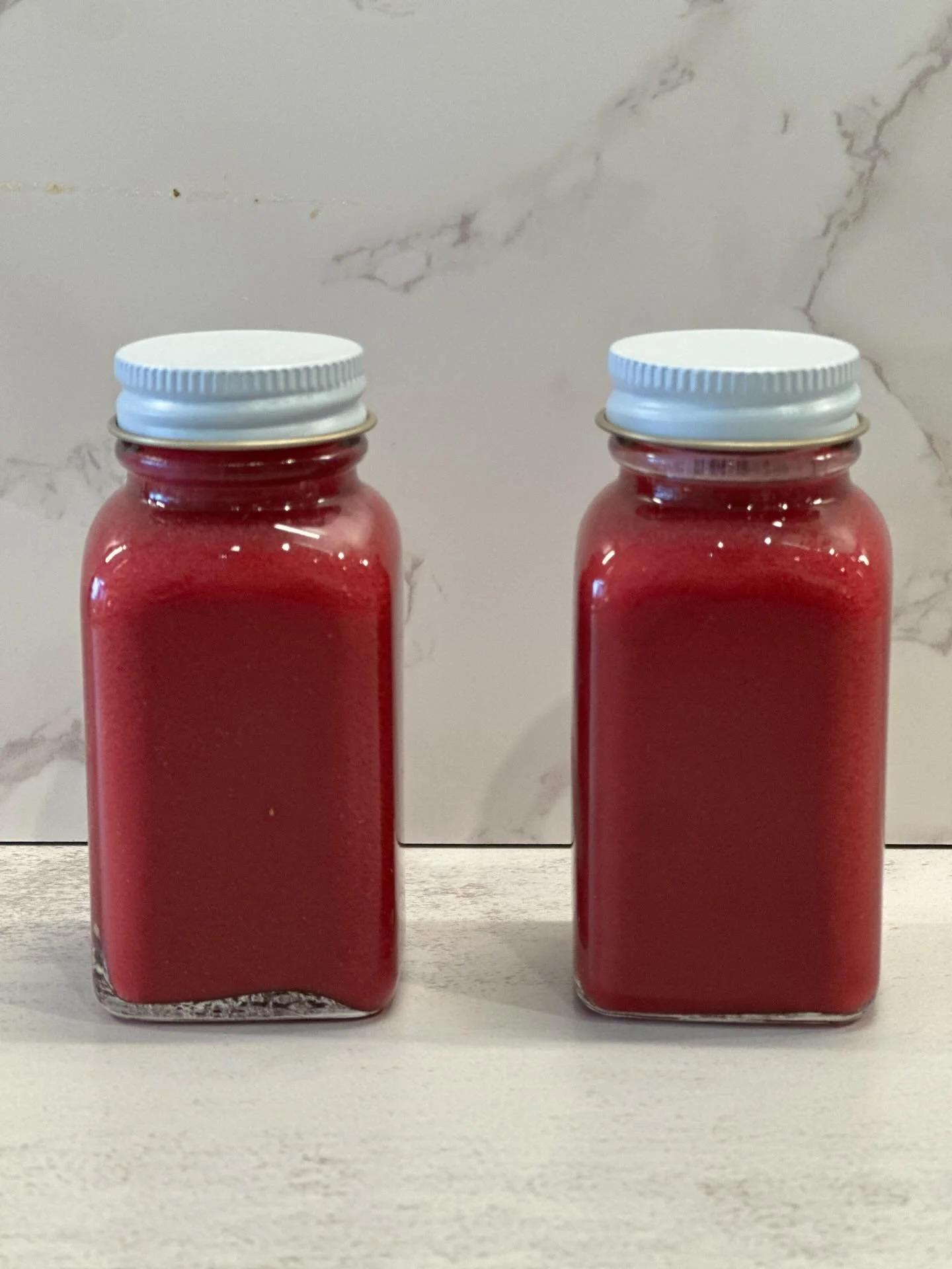 New Seasonal Offering!!!

Pomegranate juice great for Hormonal Support, PMS &amp; Inflammation.
Powerful antioxidant and cardiovascular health. 
Ideal serving: 2 to 4 oz per day in the morning or mid afternoon.
$10 dollars each 2oz bottle
These are c