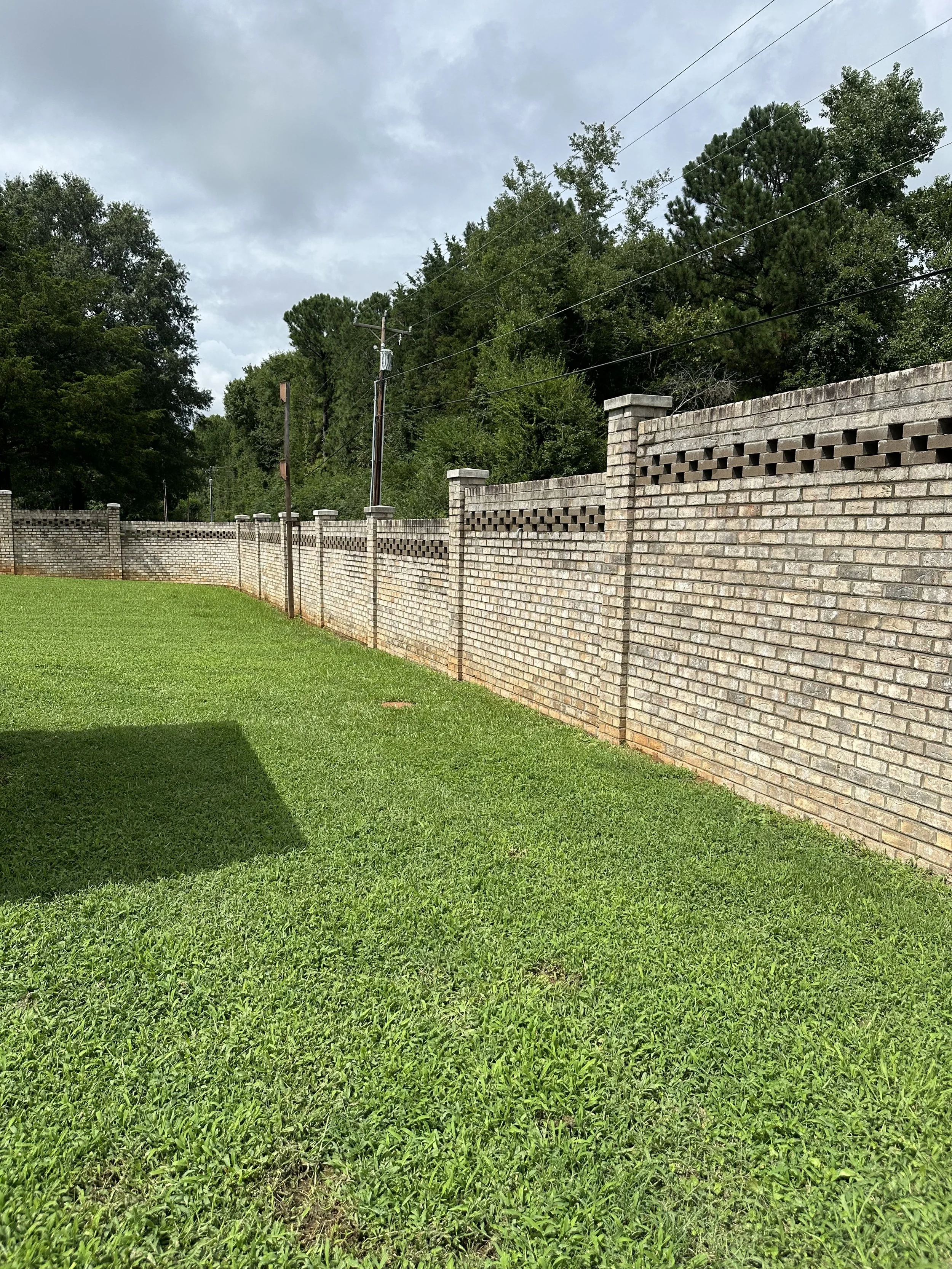 Brick Privacy Wall | Rock Hill, South Carolina 29732