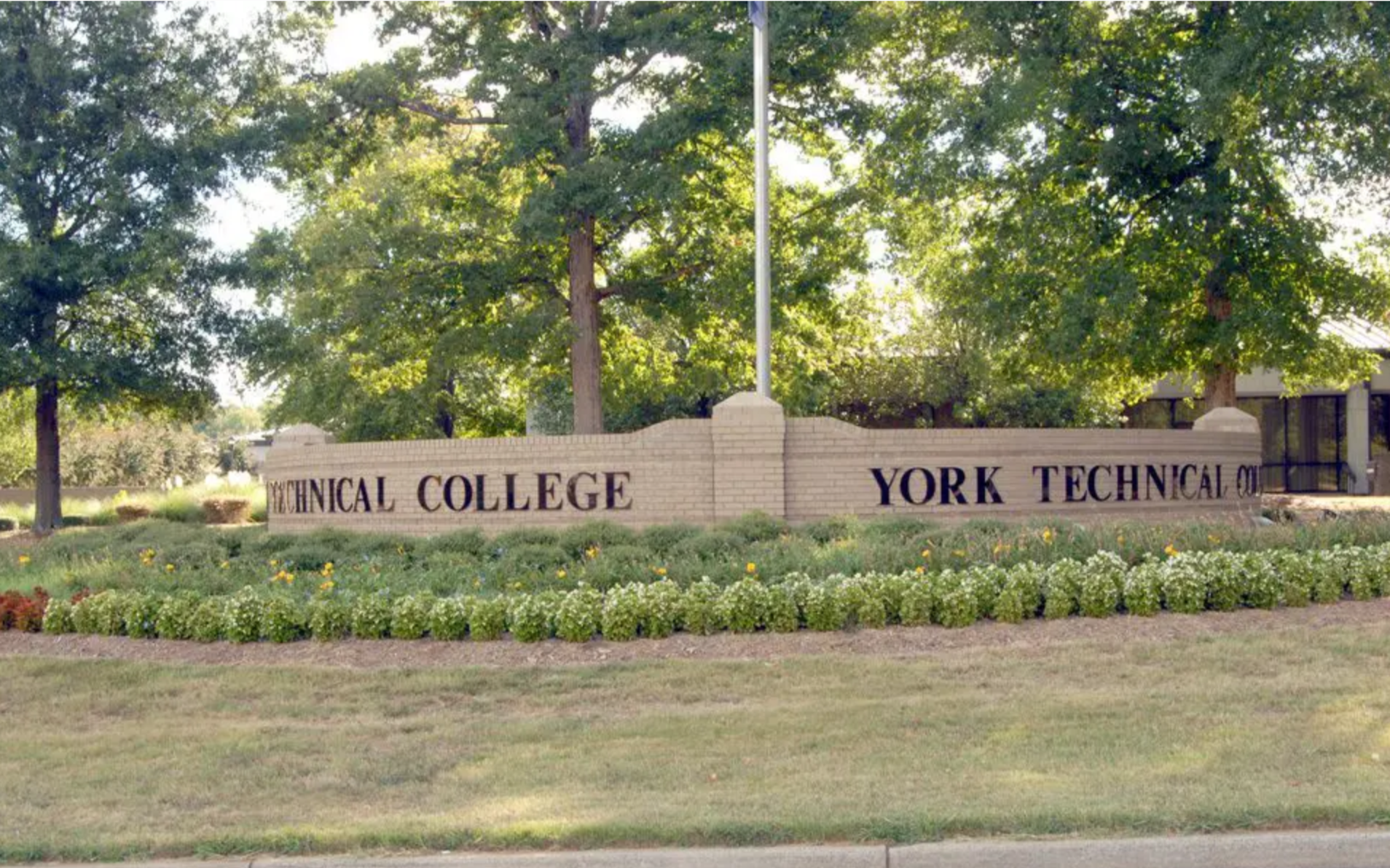 York Technical College Brick Entrance | Rock Hill, South Carolina 29732