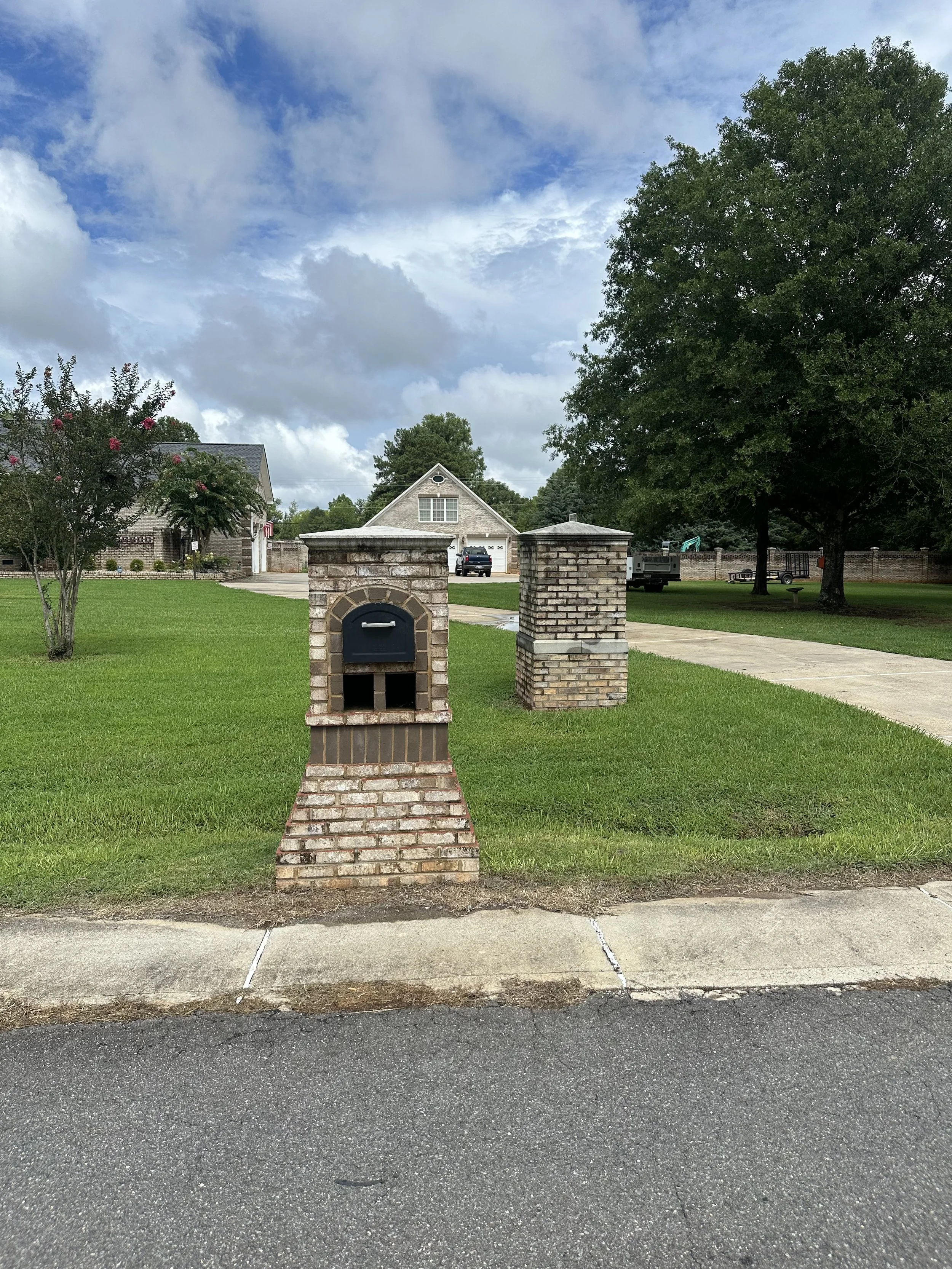 Brick Mailbox and Colums | Rock Hill, South Carolina 29732