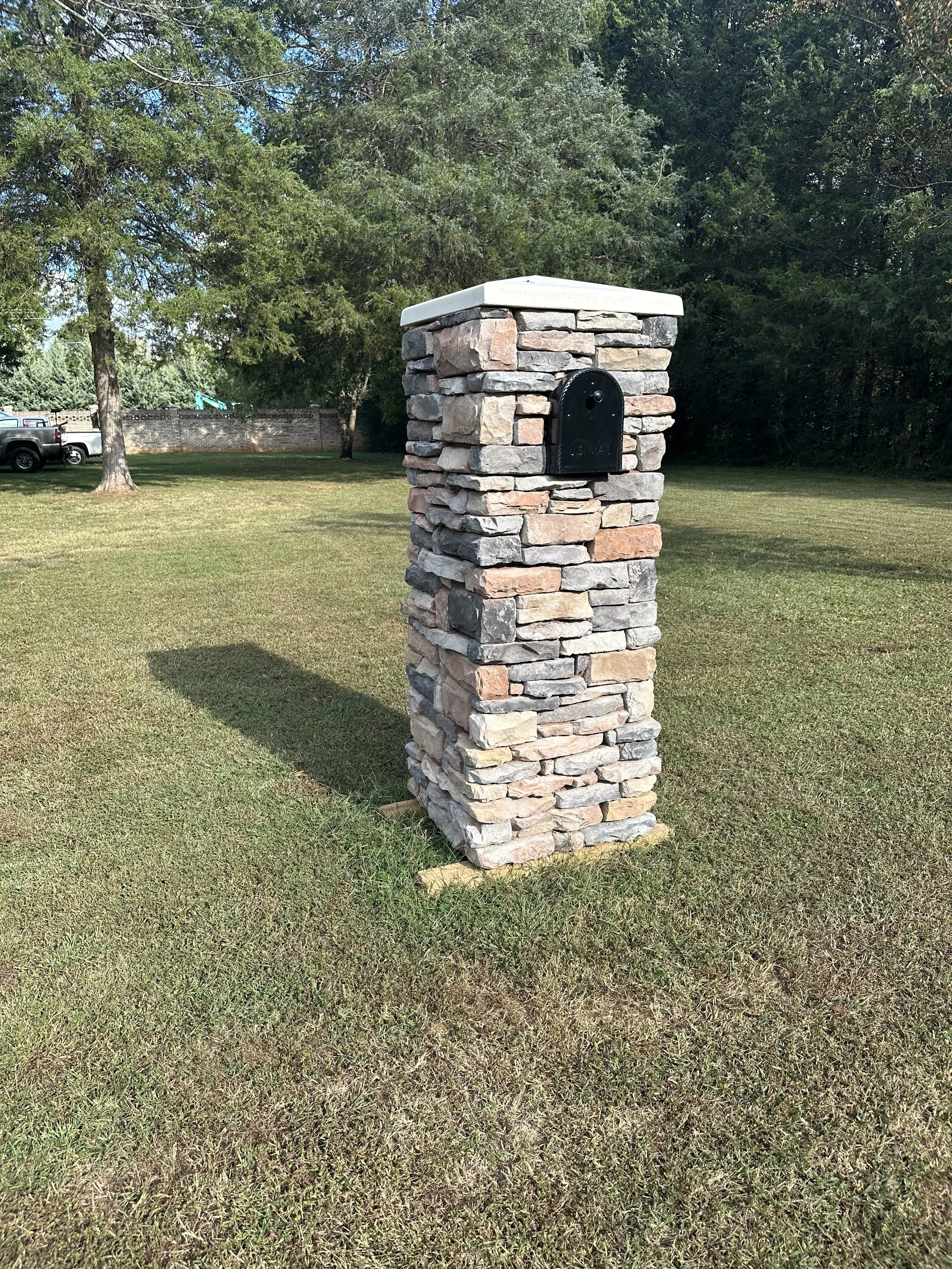 Stone Mailbox | Rock Hill, South Carolina 29732