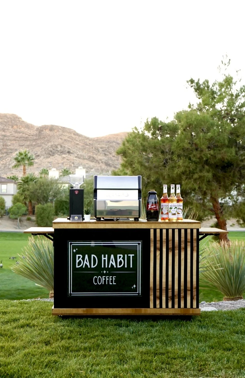 Bad Habit Coffee Cart mobile coffee cart and team in Las Vegas, NV