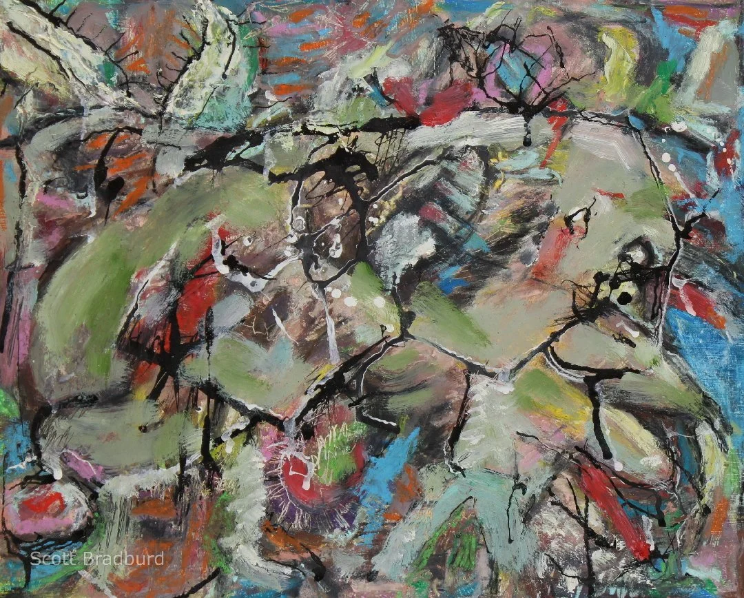 "Verdant Slumber"
14 " X 17"
Oil on Paper