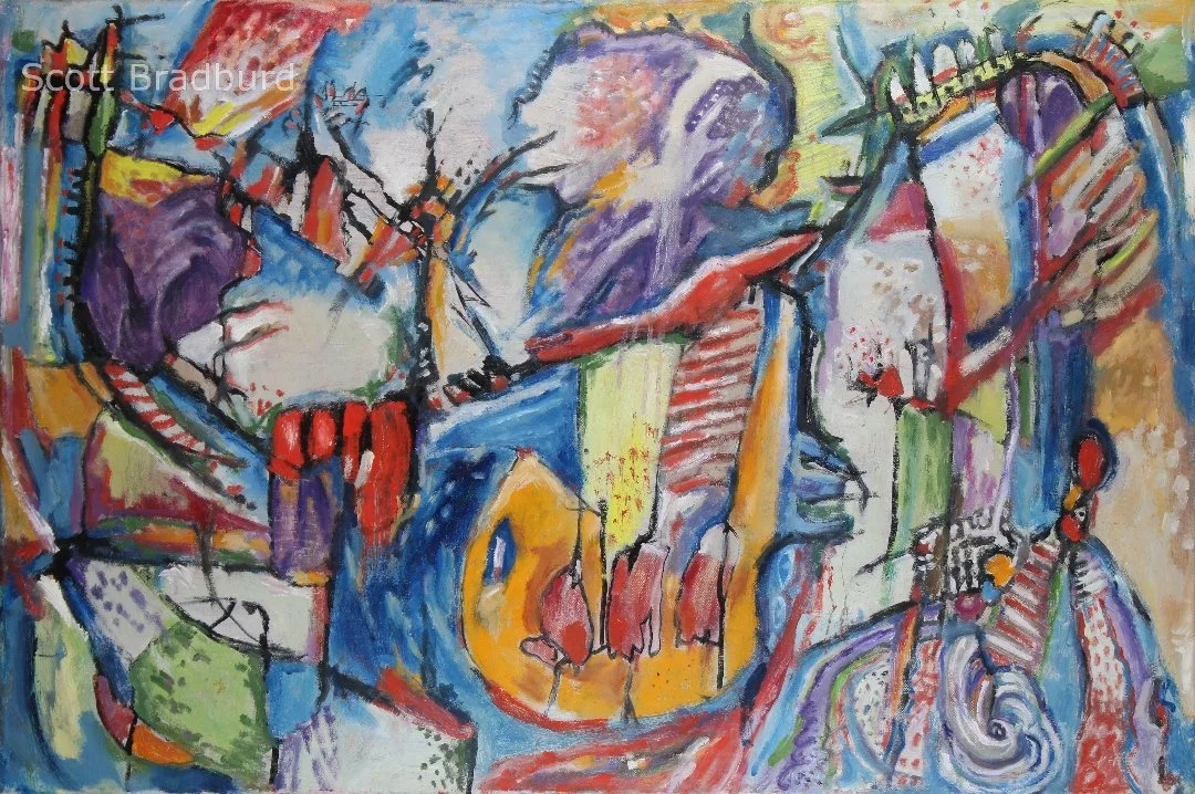 Past, Present and Future Self"
"24 X 36"
Oil on Canvas