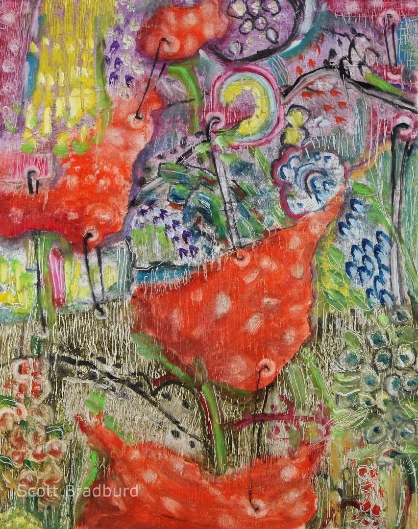 "Is it Raining"
14 " x 17"
Oil on Paper