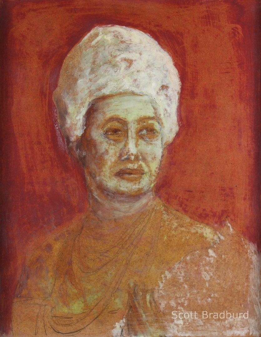 "Mrs. Skeffington'
18 " x 24"
Oil on Masonite