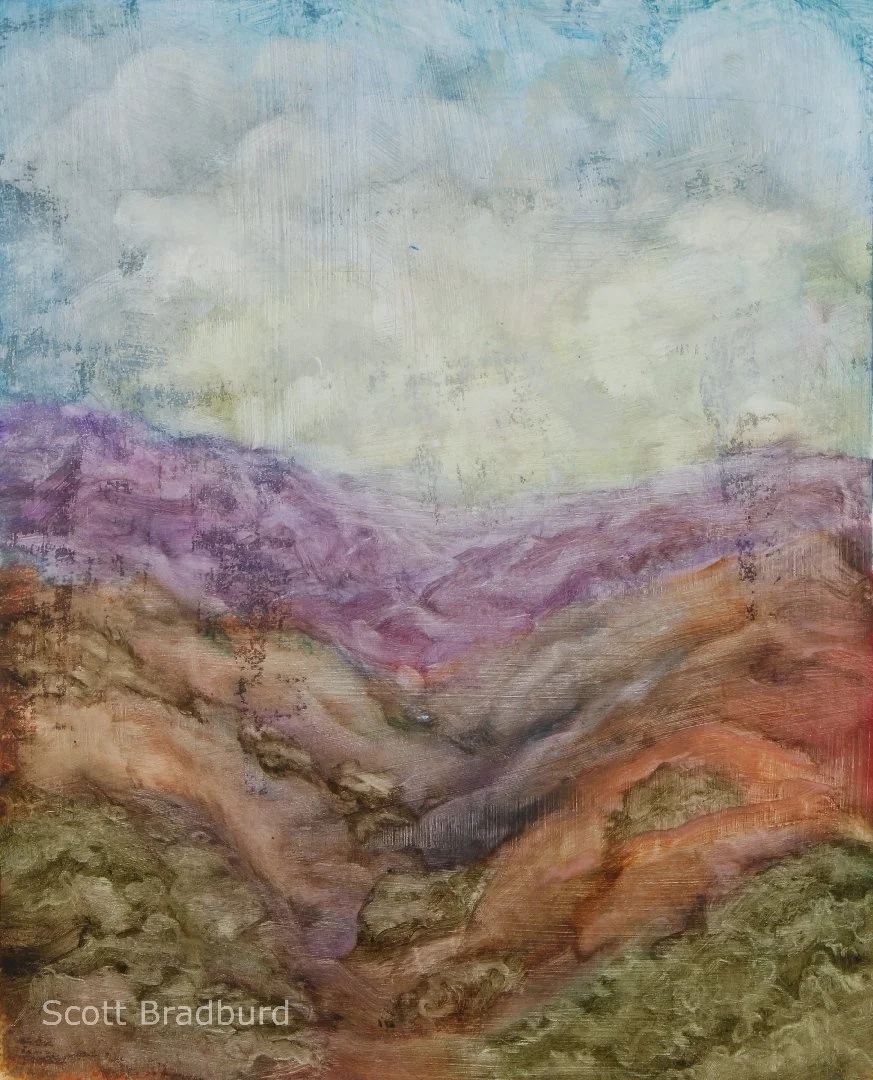 "Dreamscape"
14 " x 17"
Oil on Paper