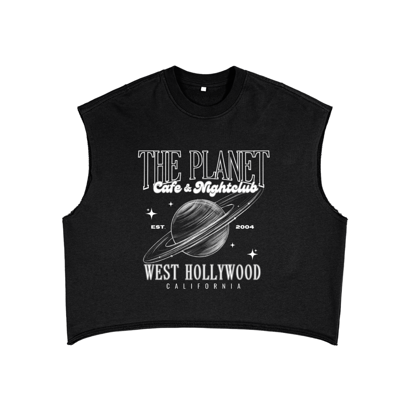 The Planet Cafe Premium Muscle Tank
