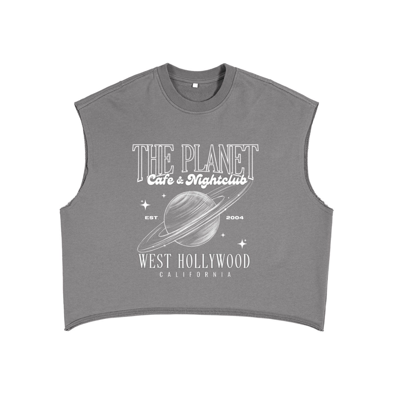 The Planet Cafe Premium Muscle Tank