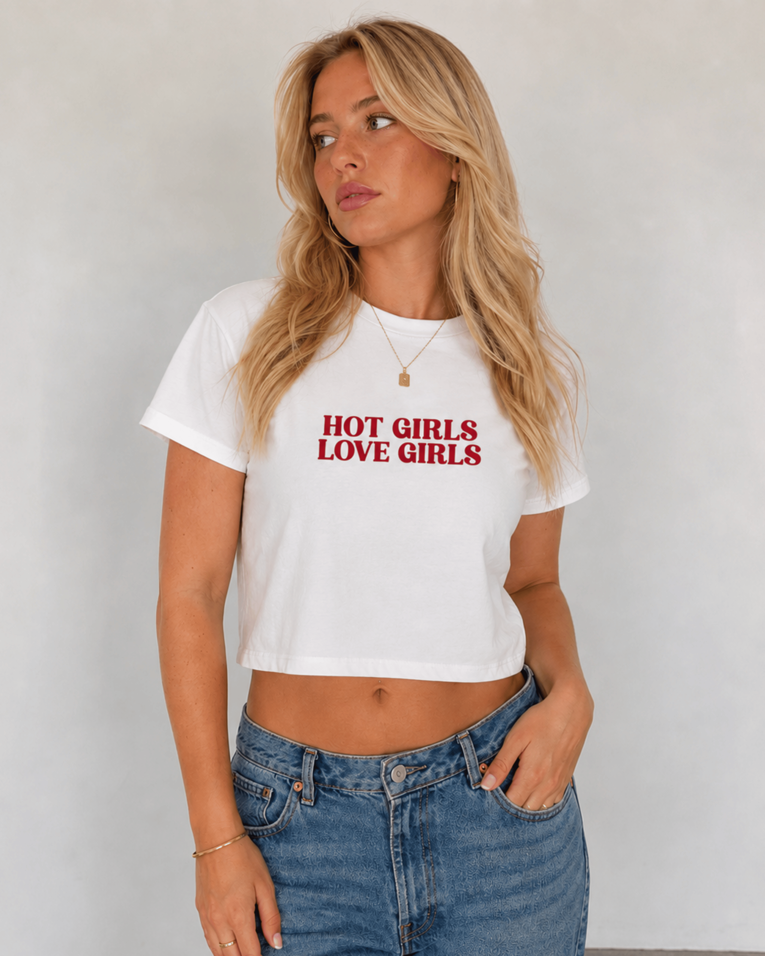 Hot Girls Love Girls Baby Tee
