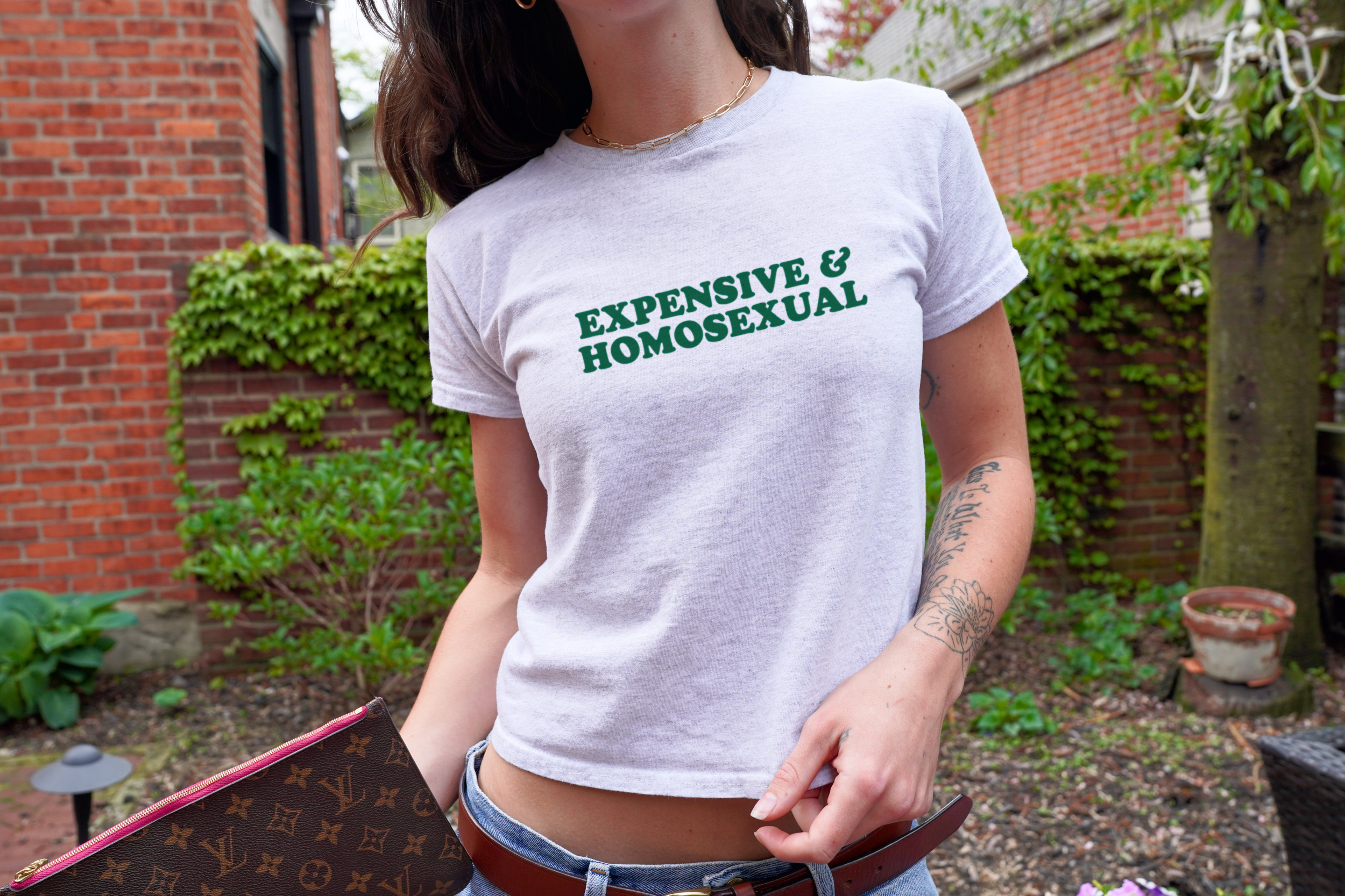 Expensive & Homosexual Baby Tee