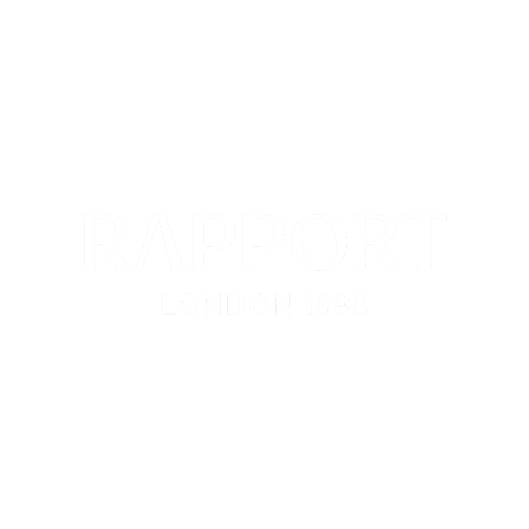 Black background with white text reading 'RAPPORT LONDON 1898'.