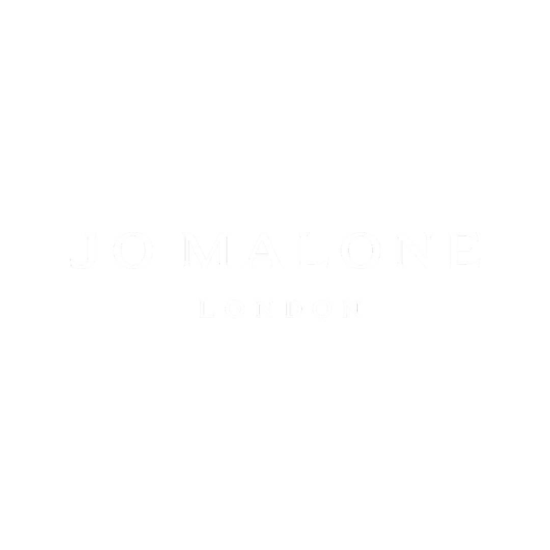 Black background with white text reading 'Jo Malone London'.