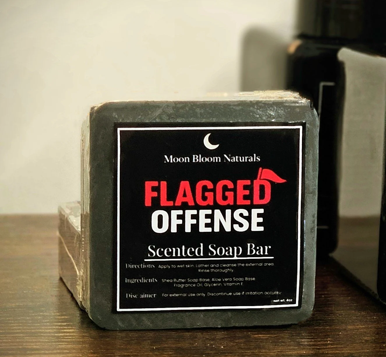 Flagged Offense - Scented Charcoal Cleansing Bar