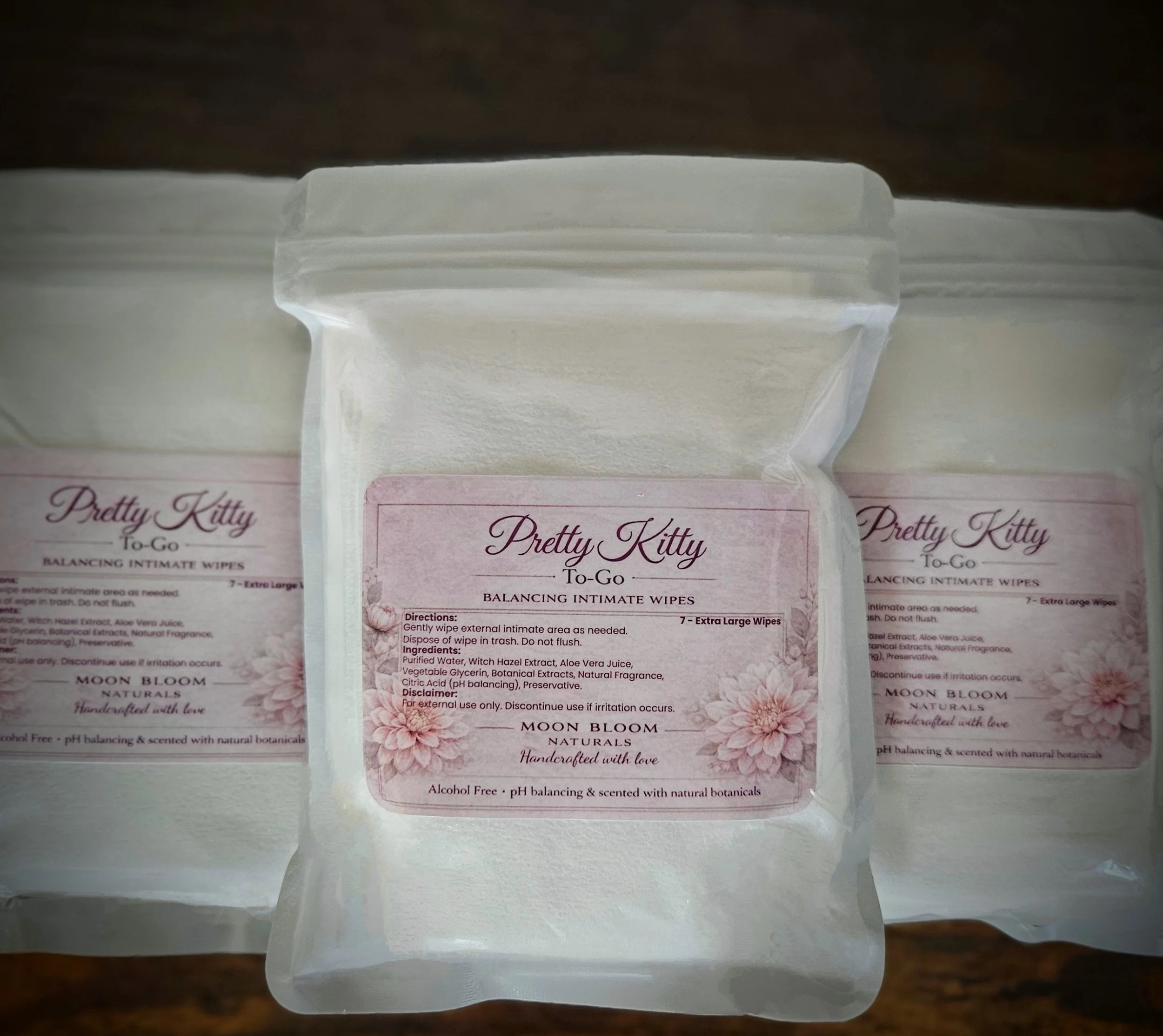 Pretty Kitty To Go - Balancing Intimate Wipes