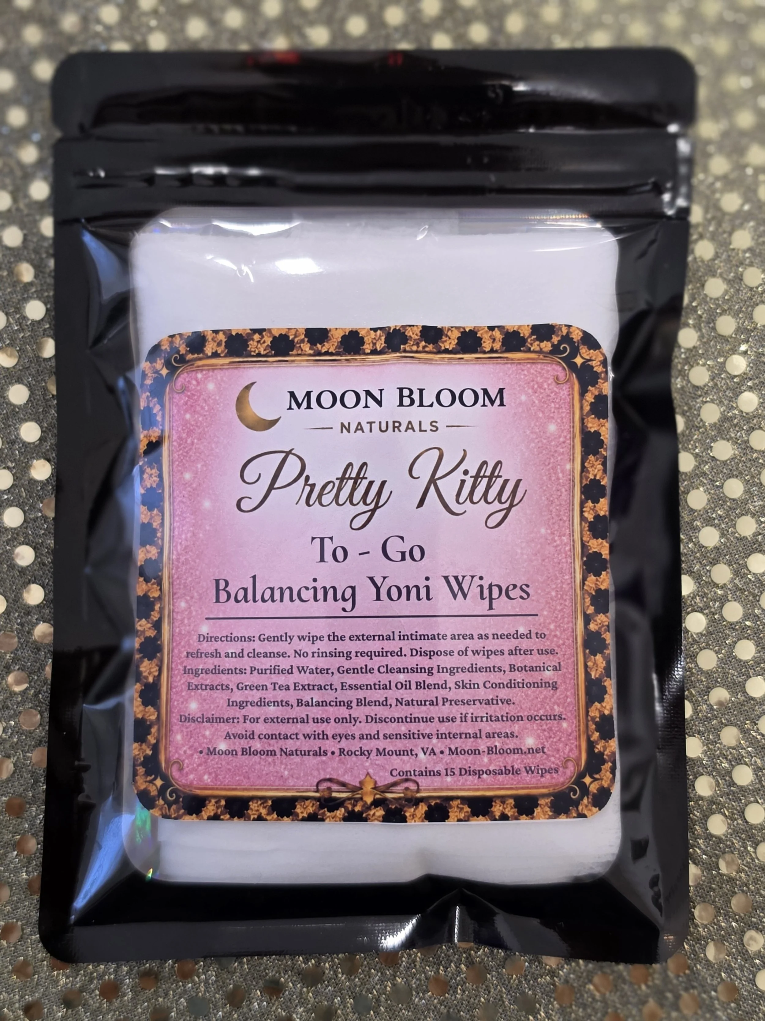 Pretty Kitty To Go - Balancing Yoni Wipes