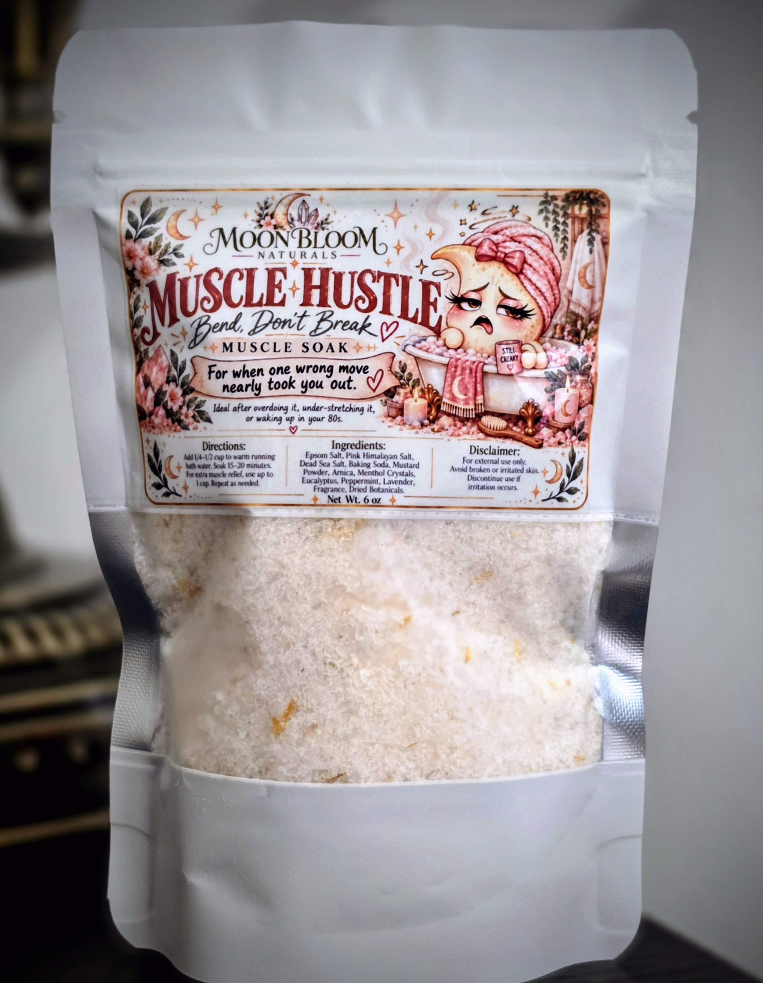 Muscle Hustle - Magnesium Fizzy Bath Soak