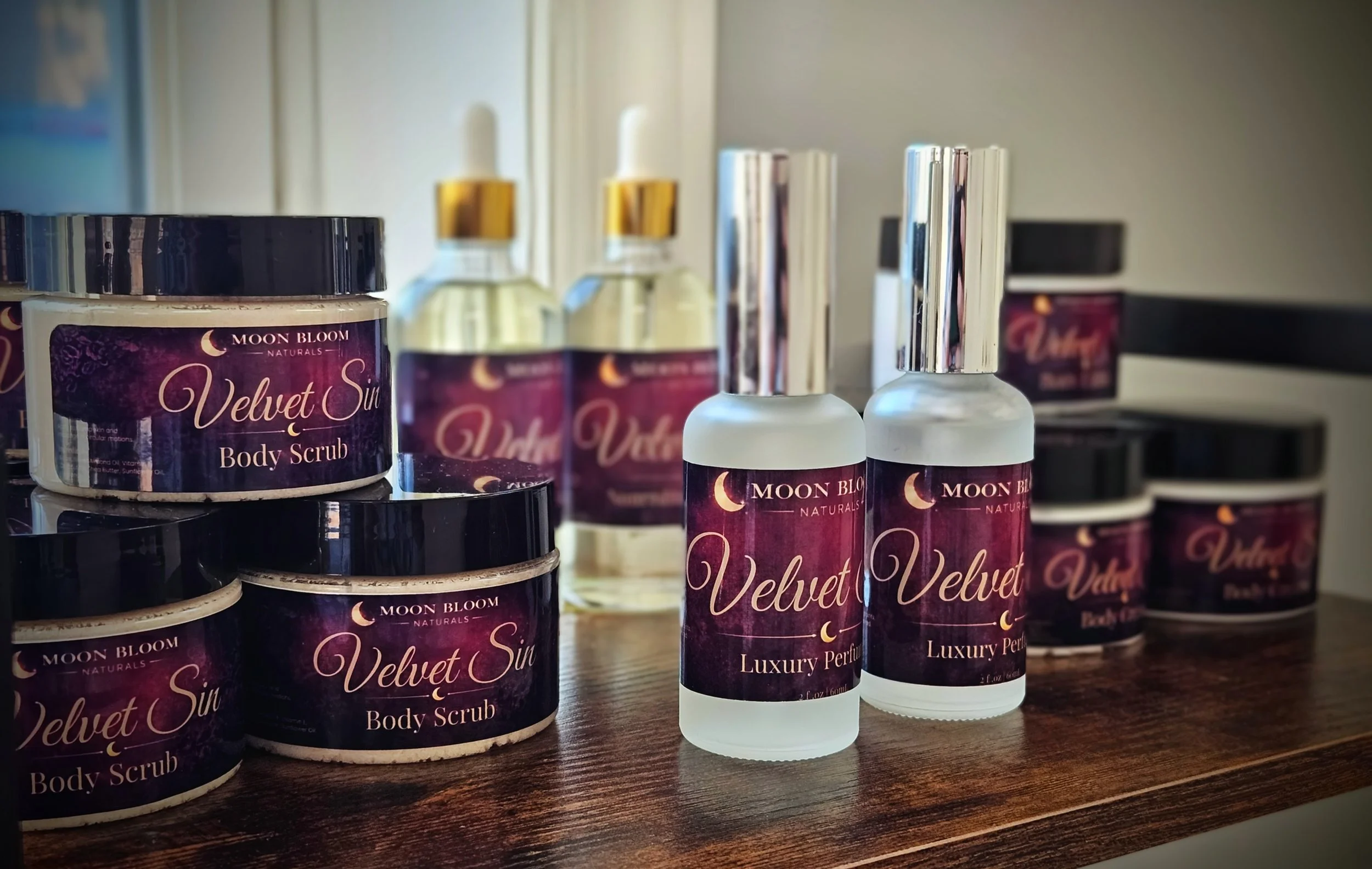 Velvet Sin Collection - 4 Piece Luxe Set