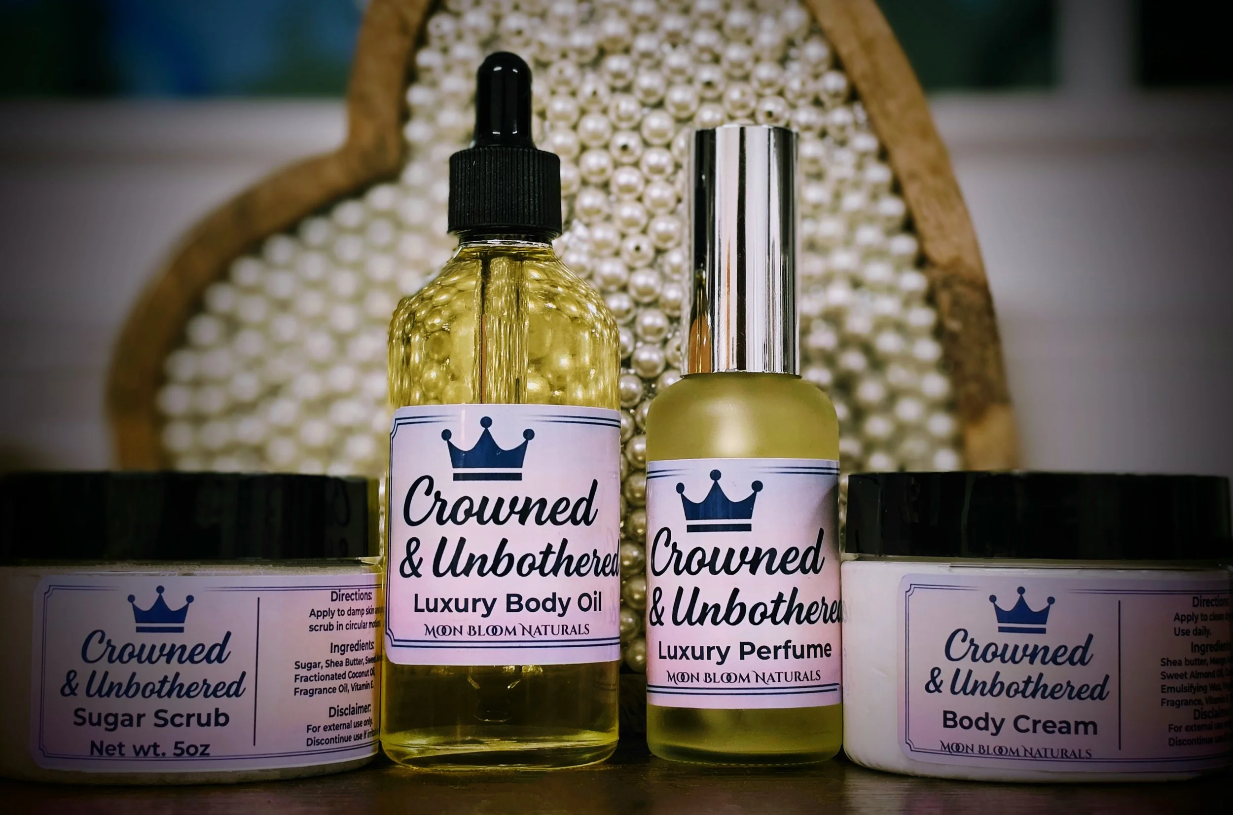 Crowned & Unbothered - 4 Piece Collection