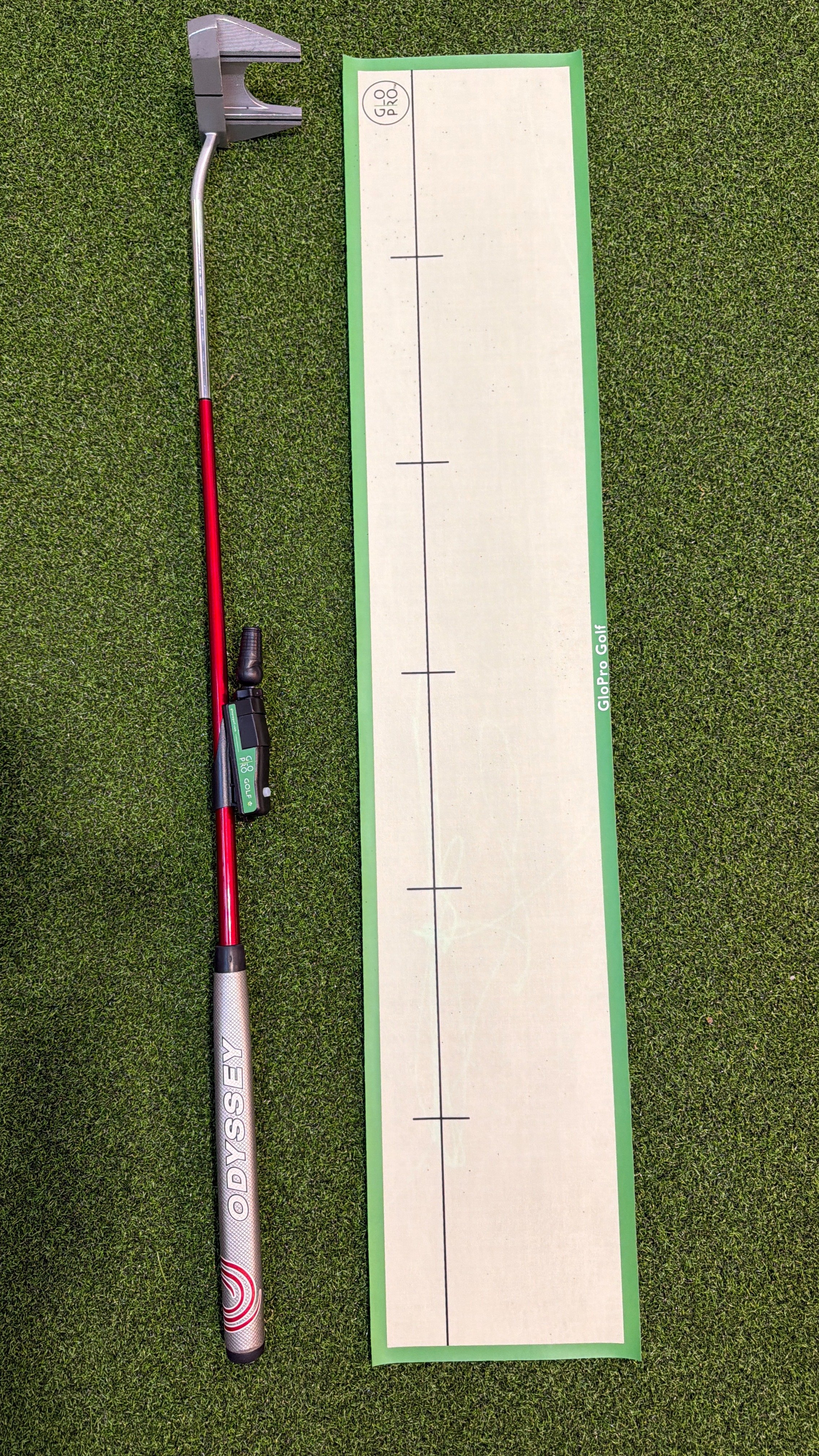 Glo Pro: putting path aid