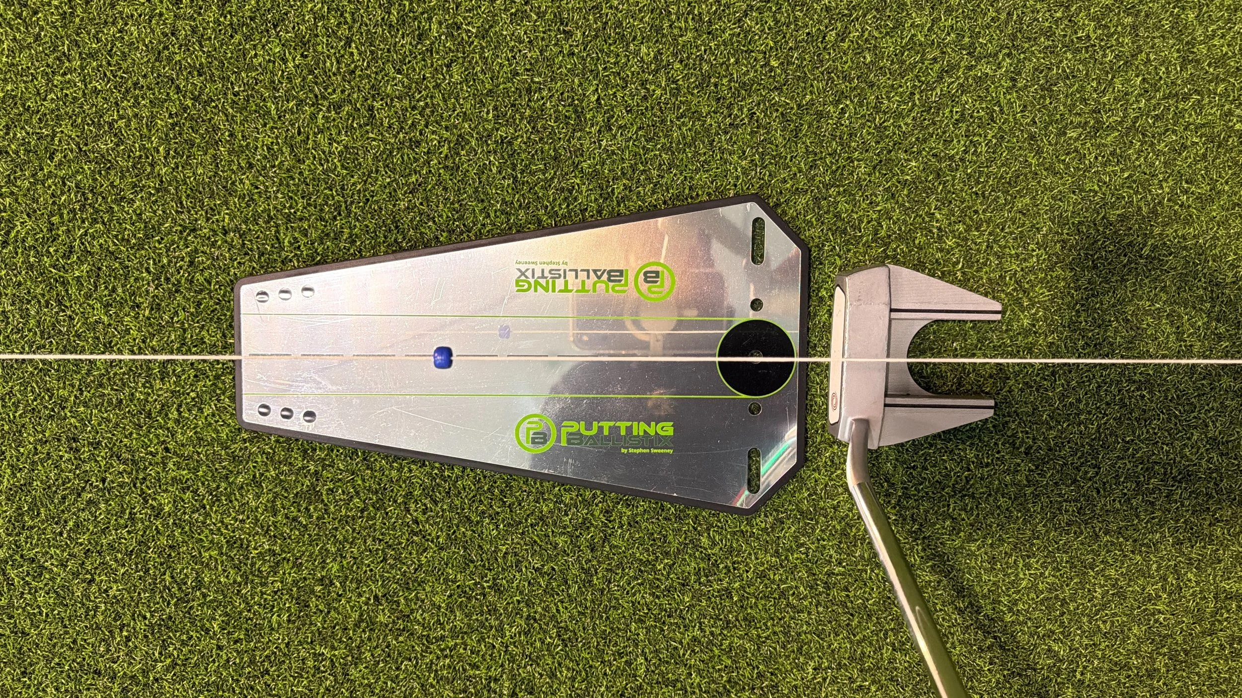 Putting Ballistics: putting path mirror