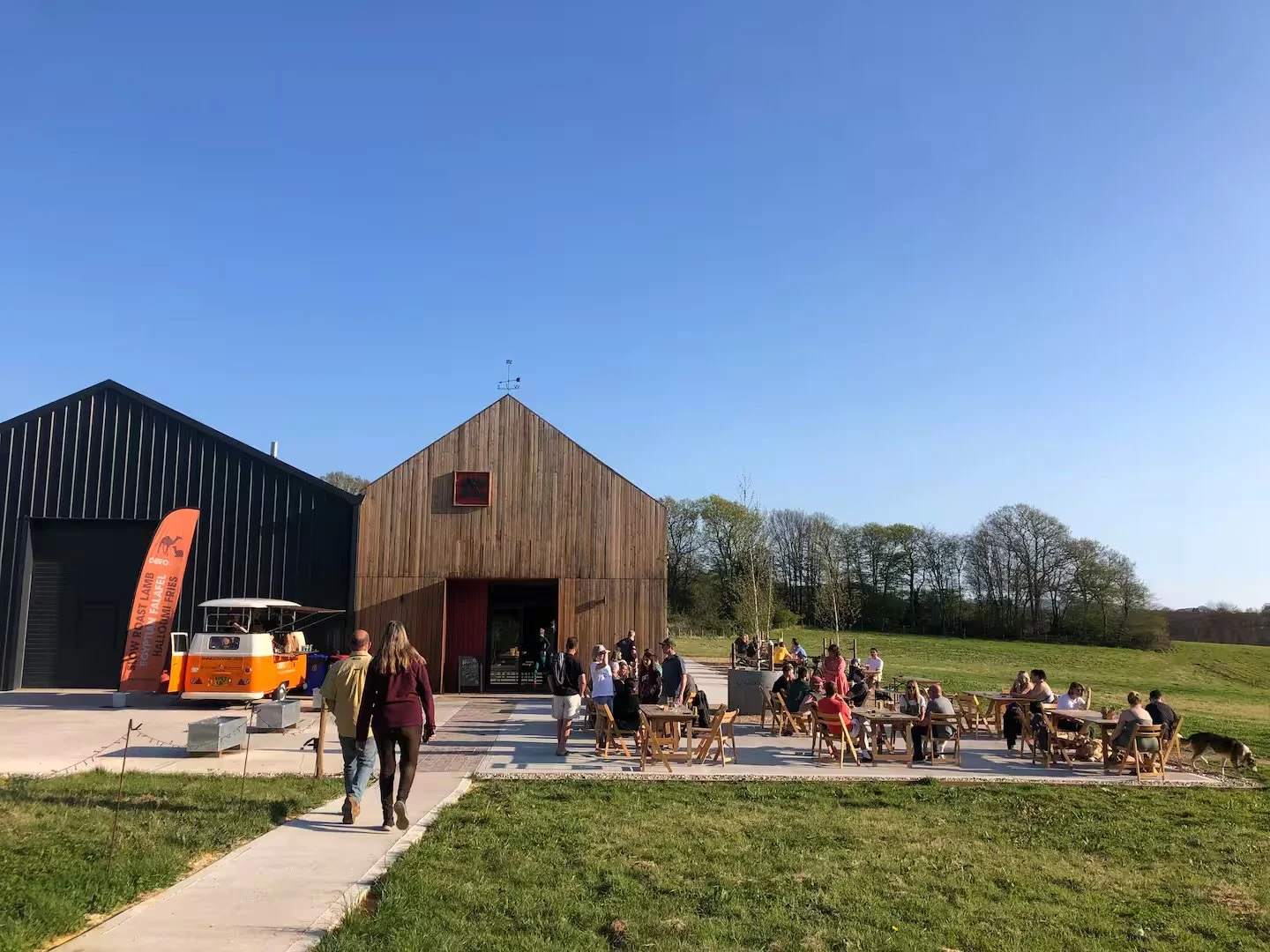 Brewery and Taproom, 2 minute walk