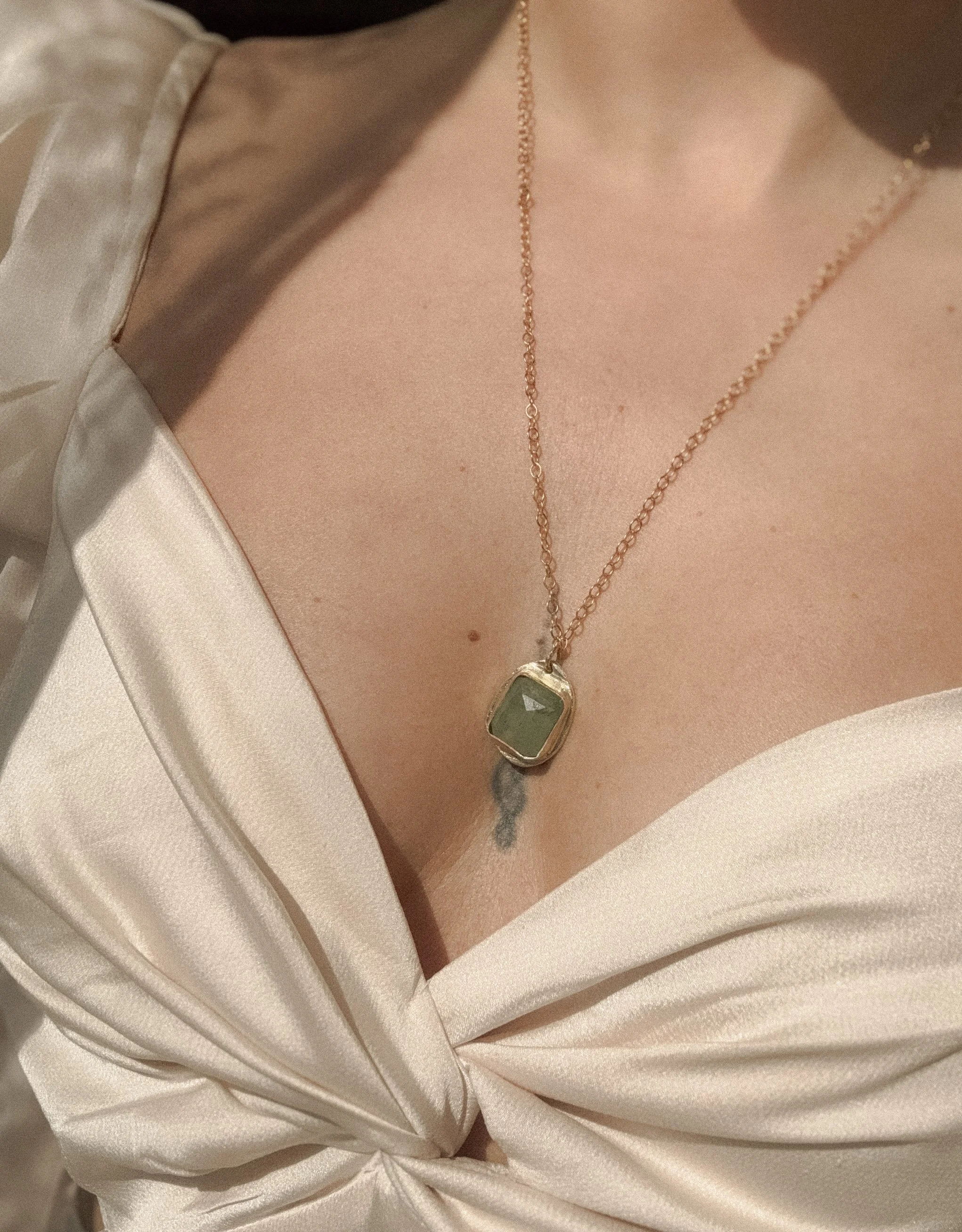 Colombian Emerald Necklace