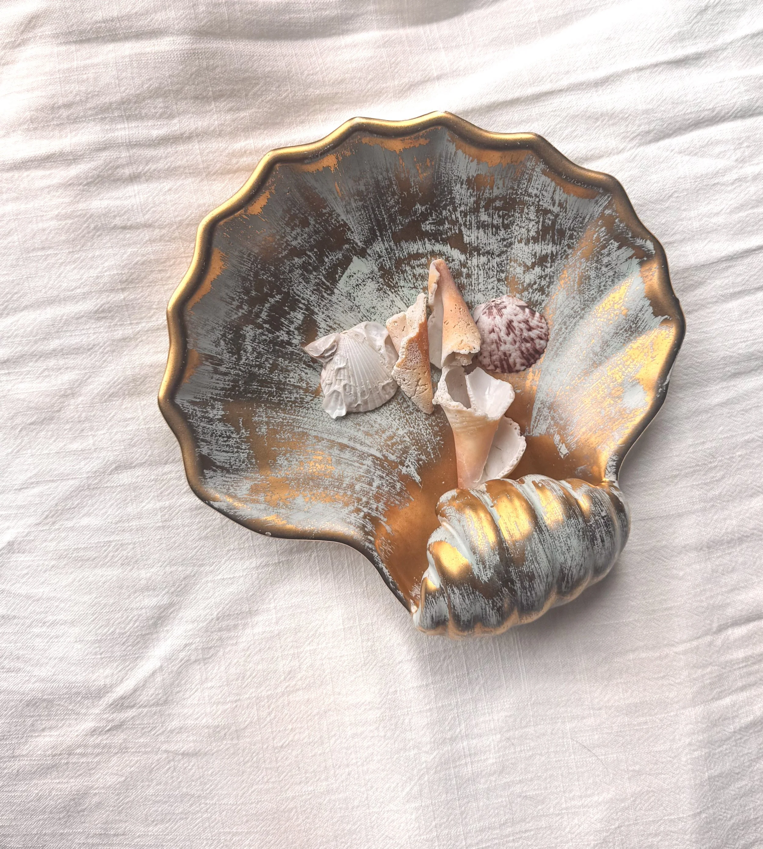Vintage Stangl Pottery Shell Dish