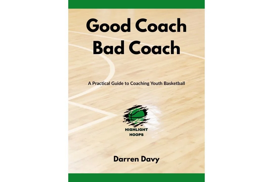 good coach bad coach's book cover page by darren davy