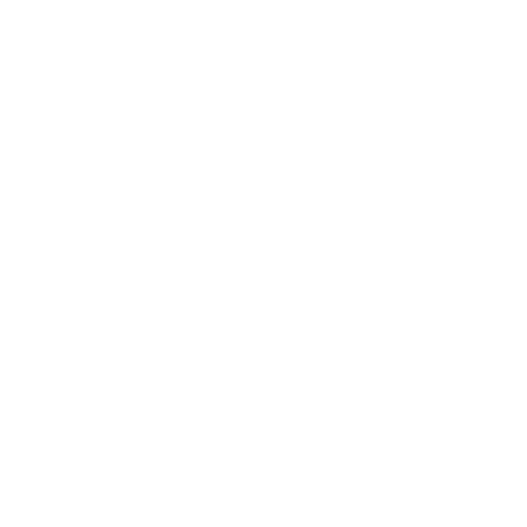 white icon of hand typing on pinpad