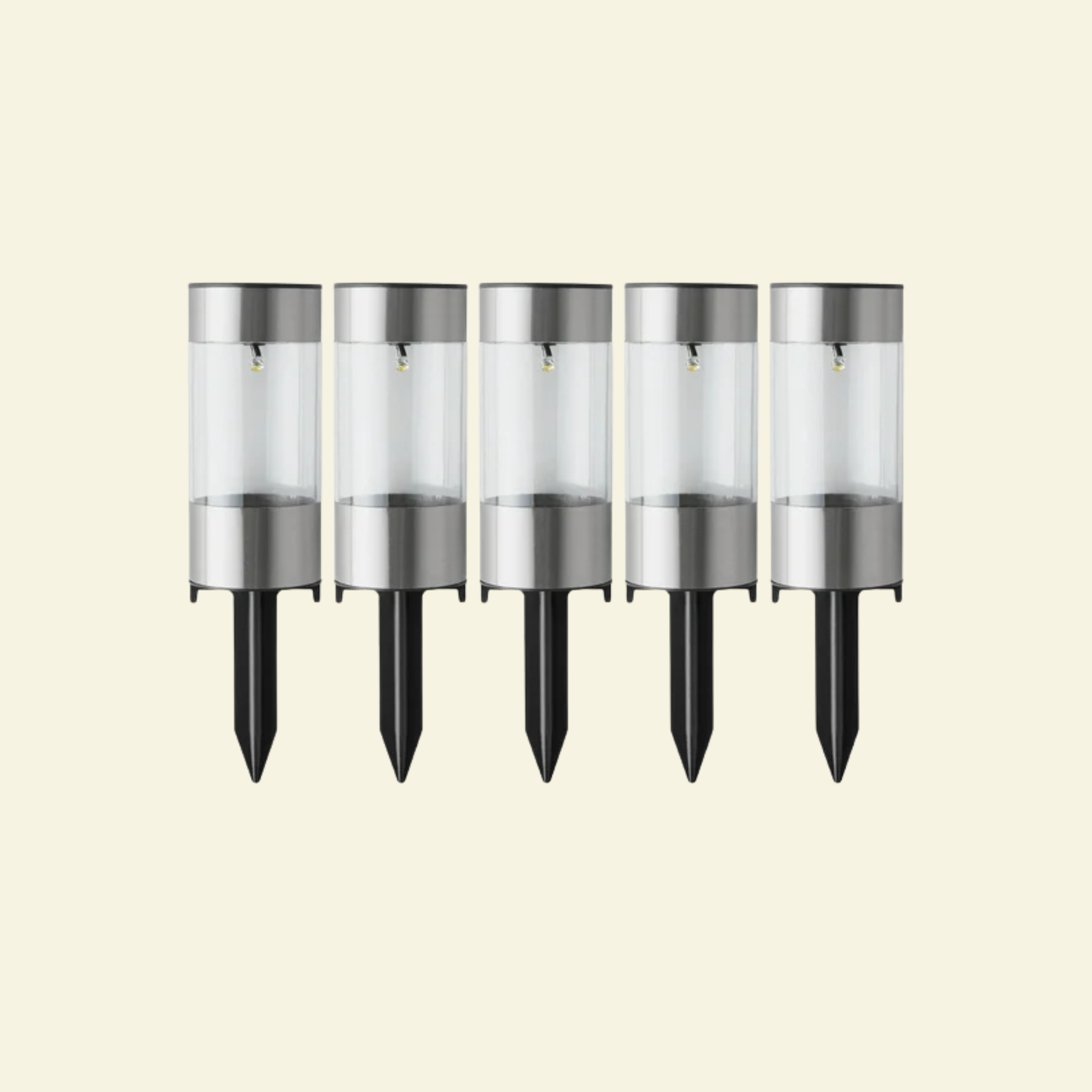 15 Solar Pathway Lights | $41