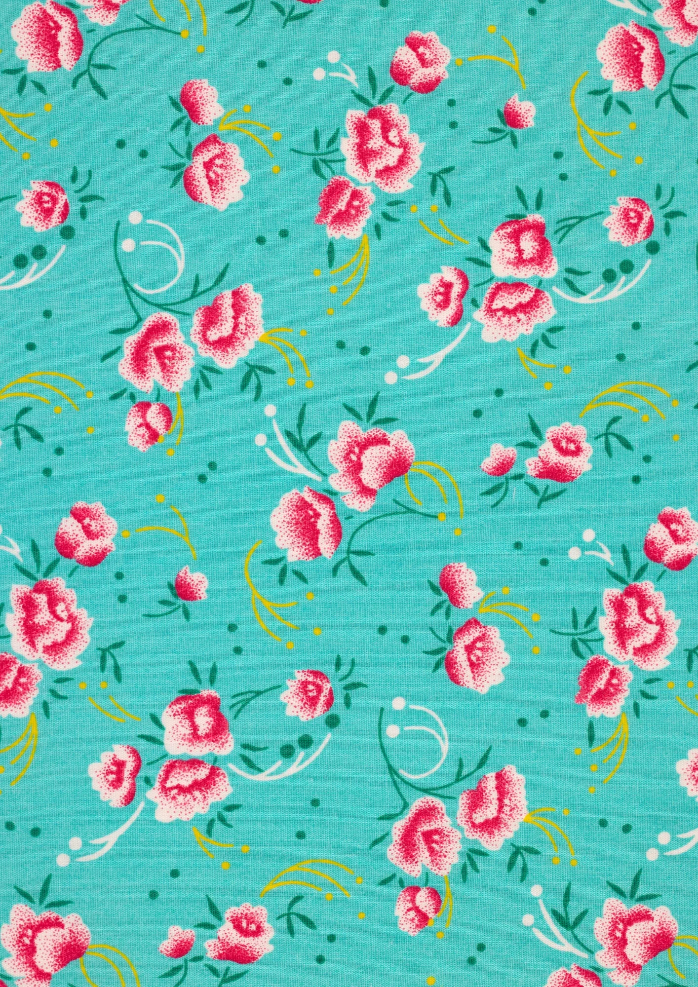 Petit Pan - Cotton Coupon - Celadon Peony 2.webp
