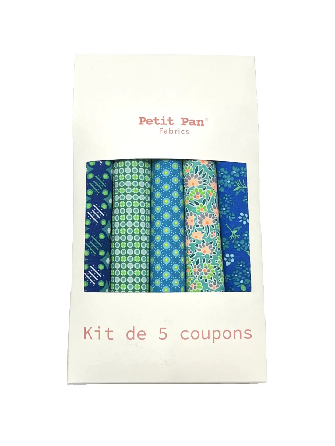 Petit Pan - Zazen Ultramarine 5-Piece Cotton Poplin Fabric Kit.webp