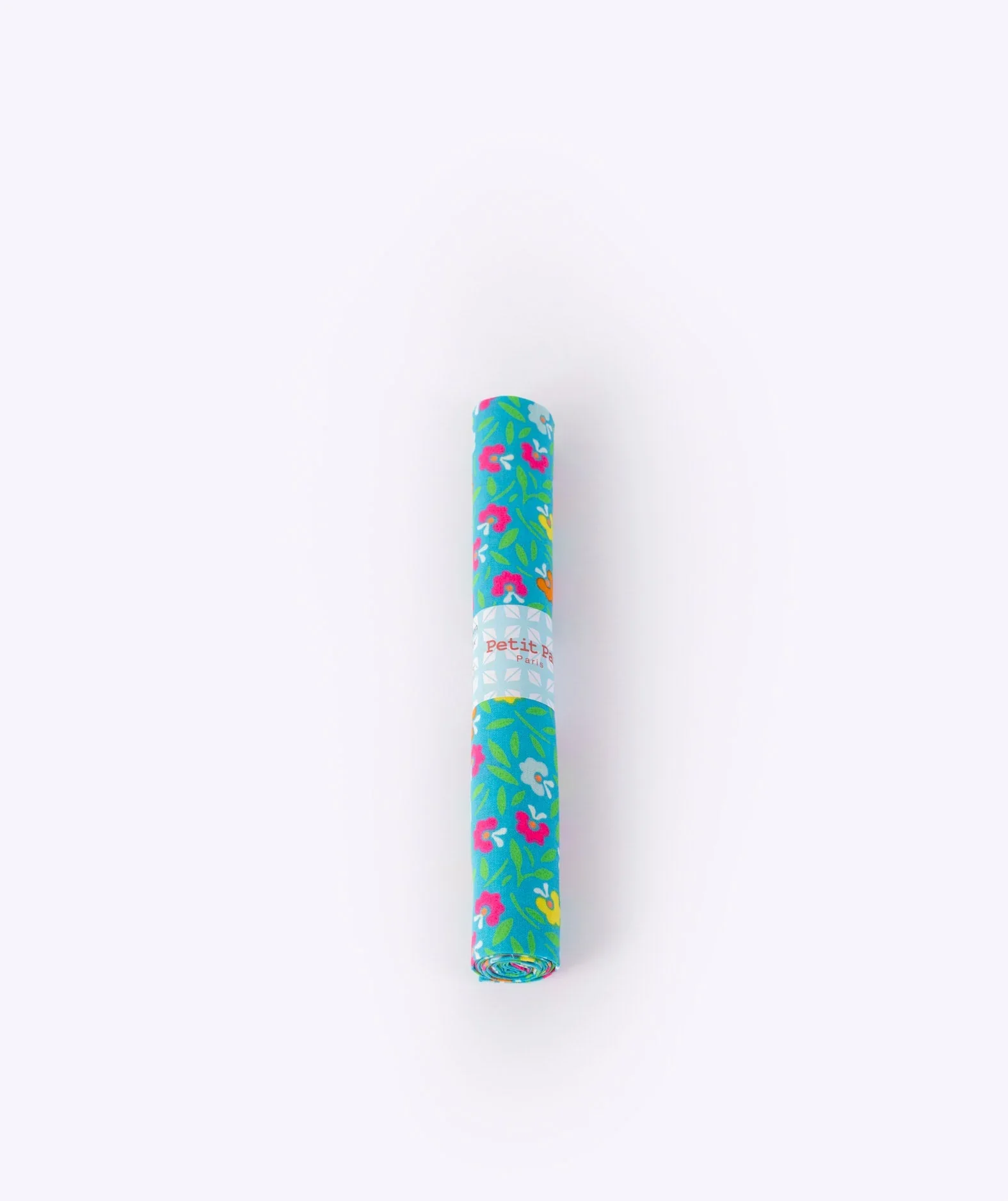 Petit Pan - Cotton Coupon - Petunia in Cyan 1.webp