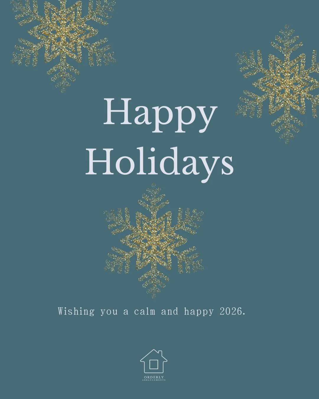 ❄️ Wishing you a warm holiday season and a new year that brings a new perspective. ❄️