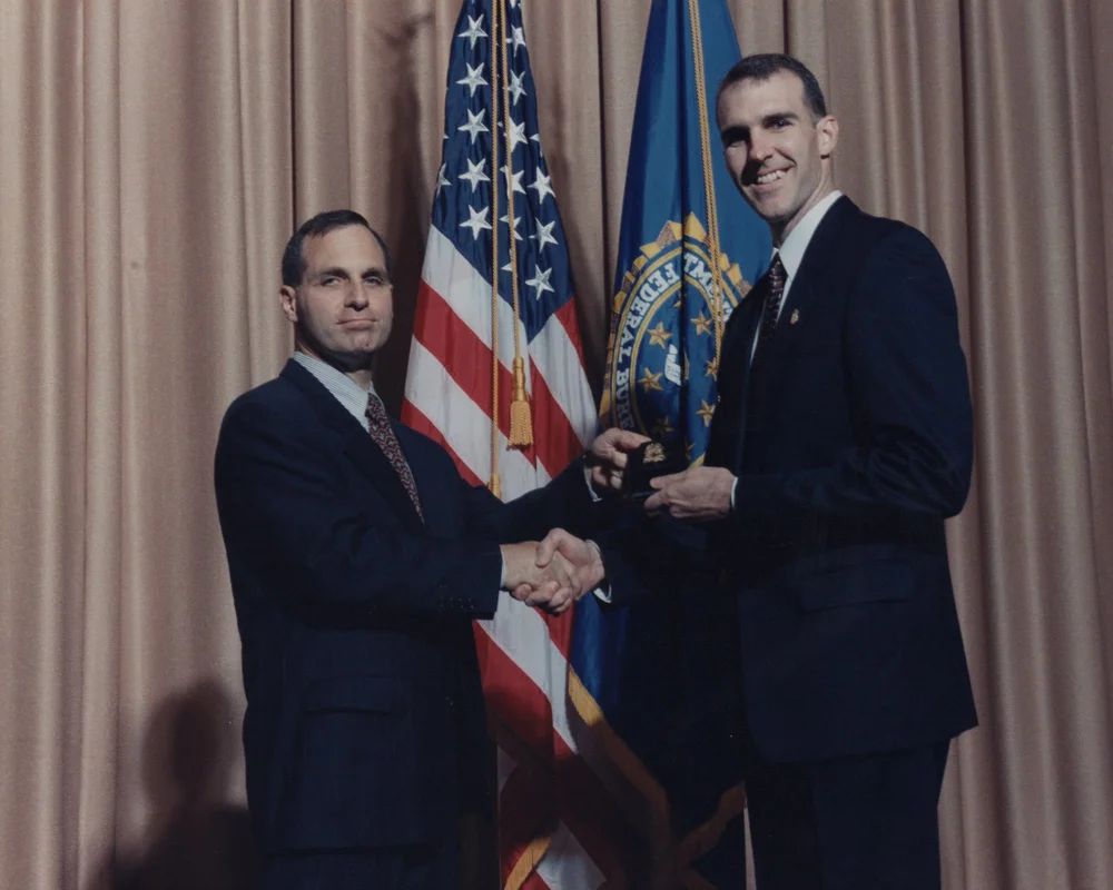 Alan Bradstock honored for service