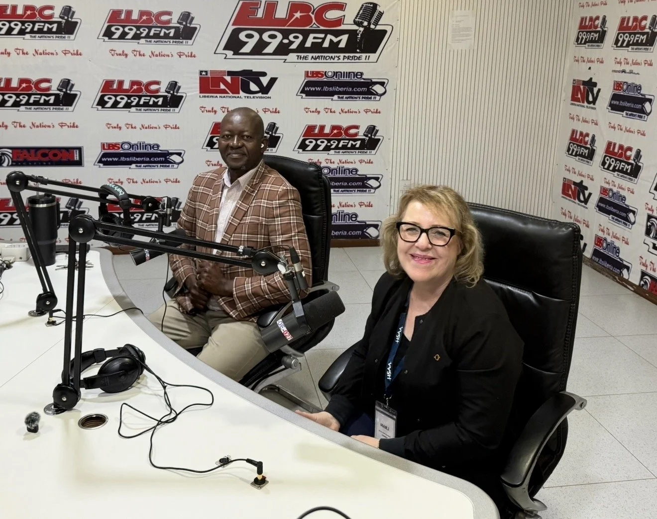KBNF Featured on “Inside JFK” Radio Show in Liberia