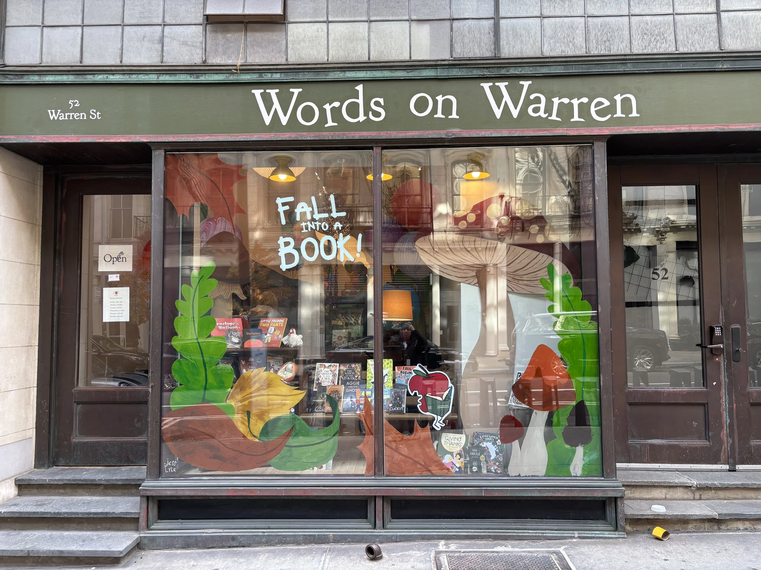 Words on Warren Fall Window
