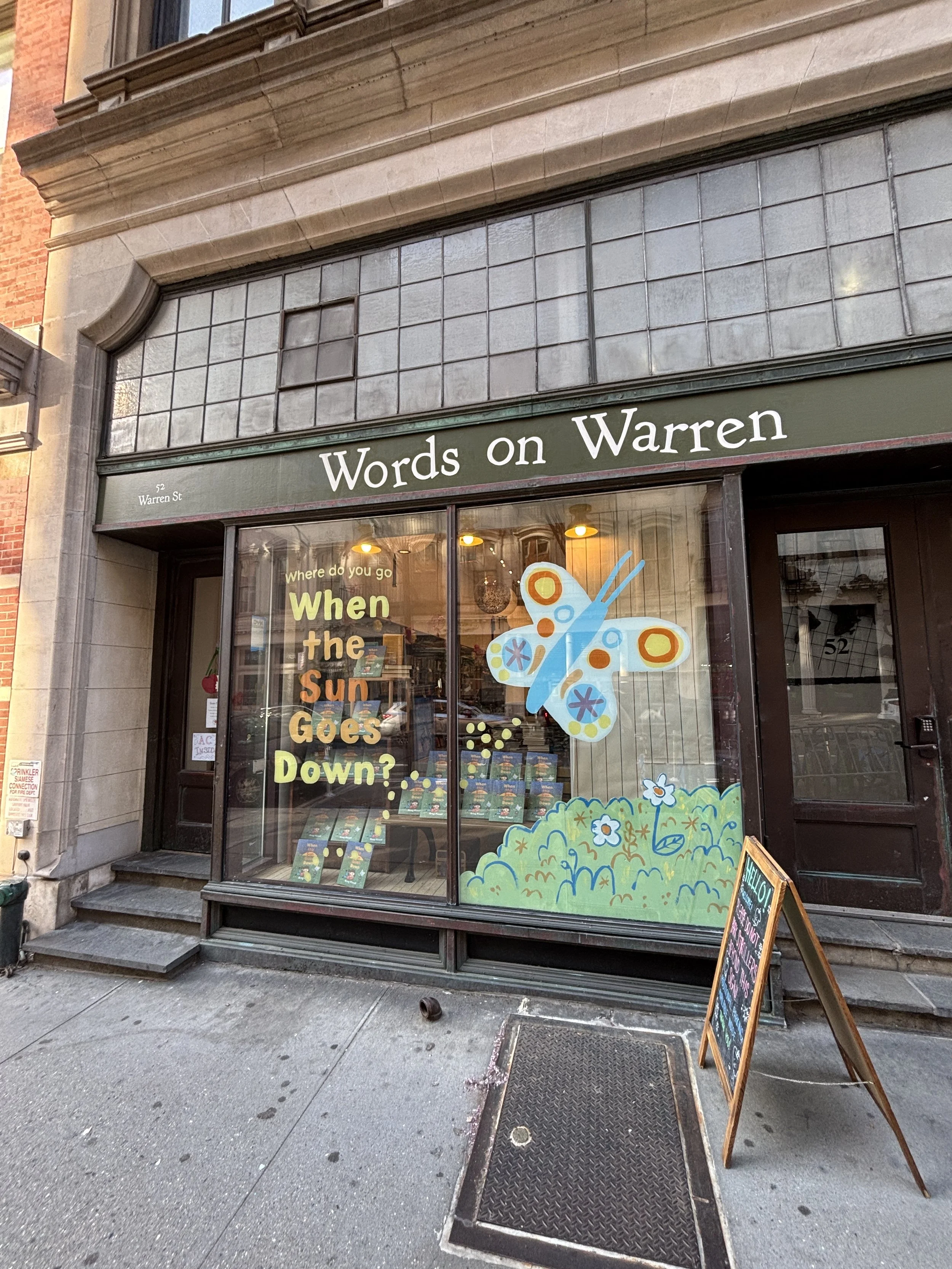 Words on Warren + Greg Pizzoli Window Display